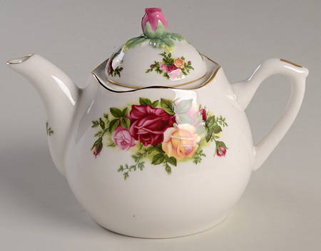 Old Country Roses Individual Teapot & Lid