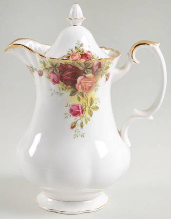 Old Country Roses Hot Water Jug & Lid