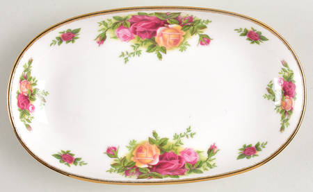 Old Country Roses Pickle Dish by Royal Albert
