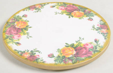 Old Country Roses Trivet