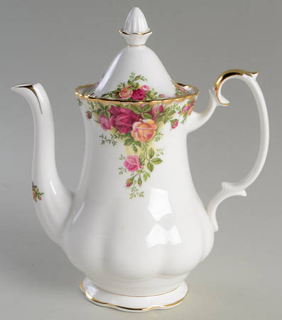Old Country Roses Coffee Pot & Lid