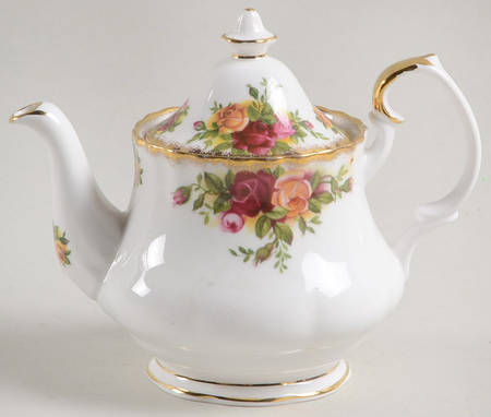 Old Country Roses Miniature Teapot & Lid