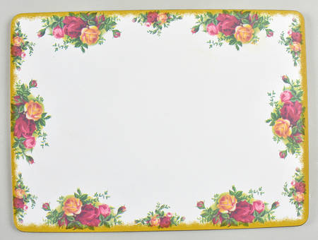 Old Country Roses Corkboard Placemat