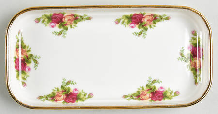 Old Country Roses 7" Rectangular Tray