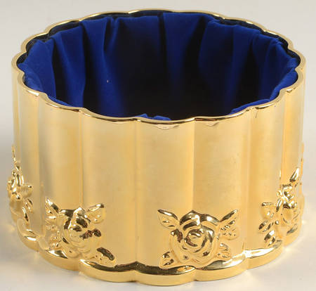 Old Country Roses Round Jewel Box, No Lid