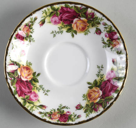Old Country Roses Saucer for Footed Cup