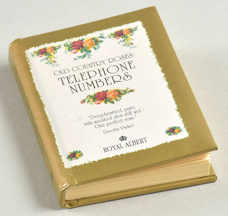 Old Country Roses Telephone/Address Book