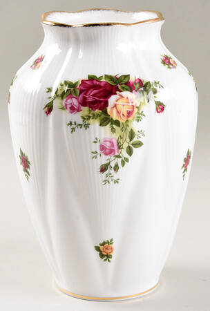 Old Country Roses Chelsea Vase No Lid by Royal Albert