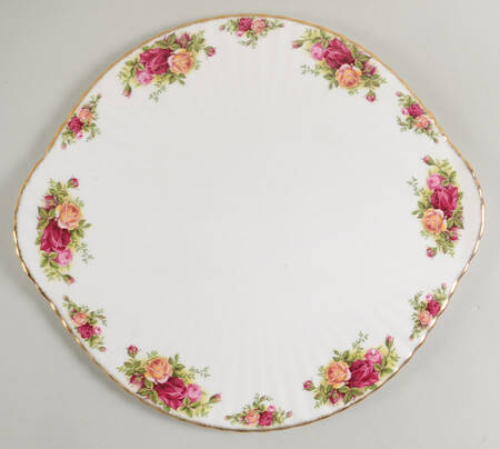 Old Country Roses Handled Cake Plate by Royal Albert