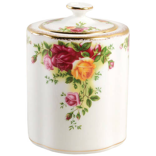 Old Country Roses Tea Caddy & Lid