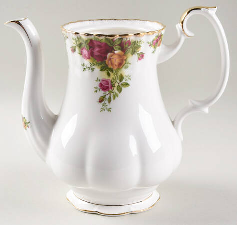 Old Country Roses Coffee Pot No Lid