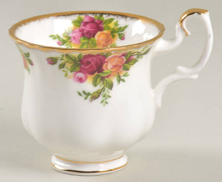 Old Country Roses Footed Demitasse Cup