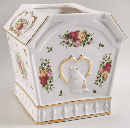 Old Country Roses Cookie Jar No Lid