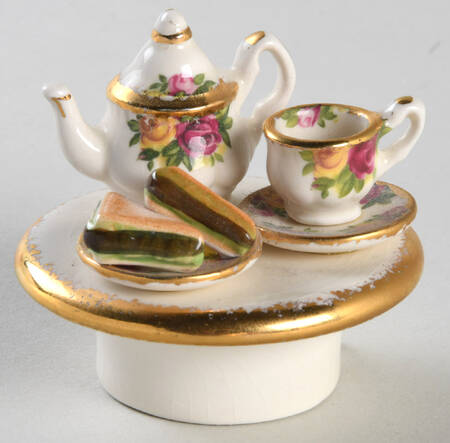 Old Country Roses Lid for Mini Figural Teapot