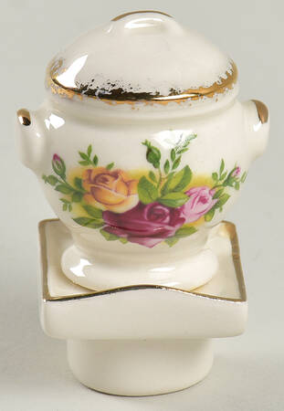 Old Country Roses Lid for Mini Figural Teapot