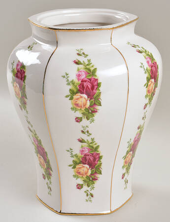 Old Country Roses Covered Vase No Lid by Royal Albert