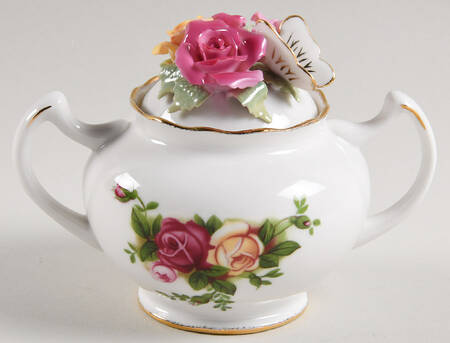 Old Country Roses Sugar Bowl & Lid