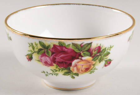 Old Country Roses Open Sugar Bowl