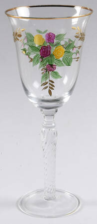 Old Country Roses Glassware Goblet by Royal Albert
