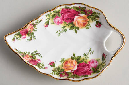 Old Country Roses 6" Leaf Dish by Royal Albert