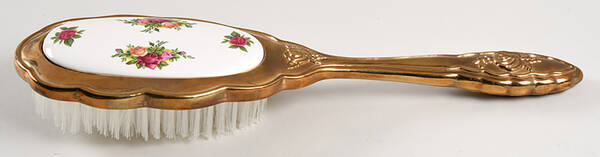 Old Country Roses Hair Brush