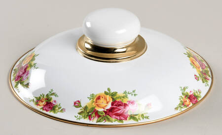 Old Country Roses 2 Quart Metal Covered Casserole, Lid Only by Royal Albert