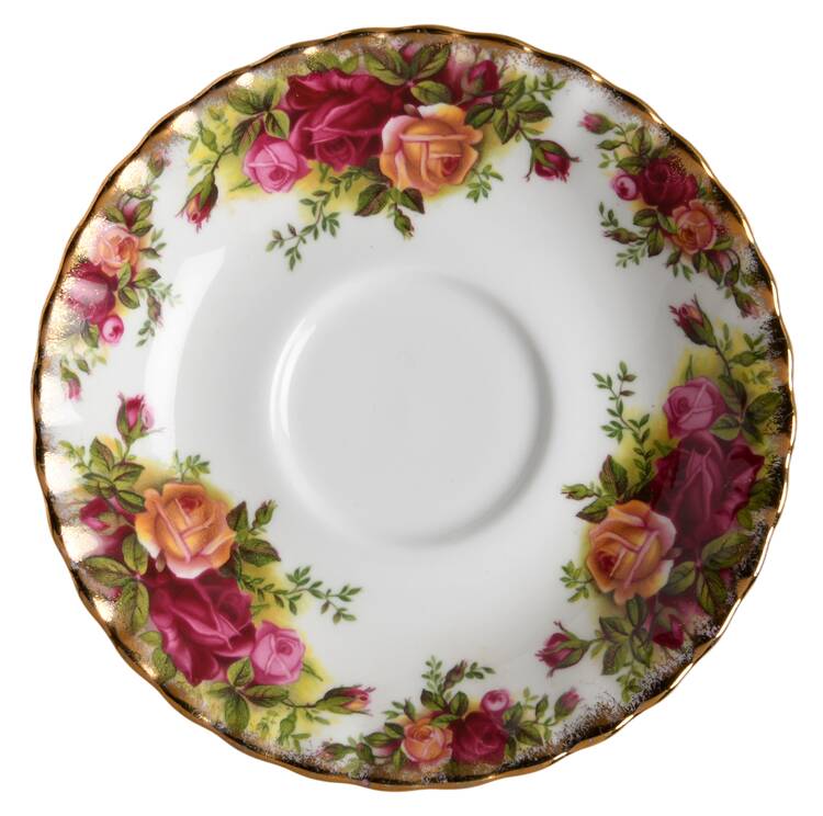 Old Country Roses Saucer for Footed Cup