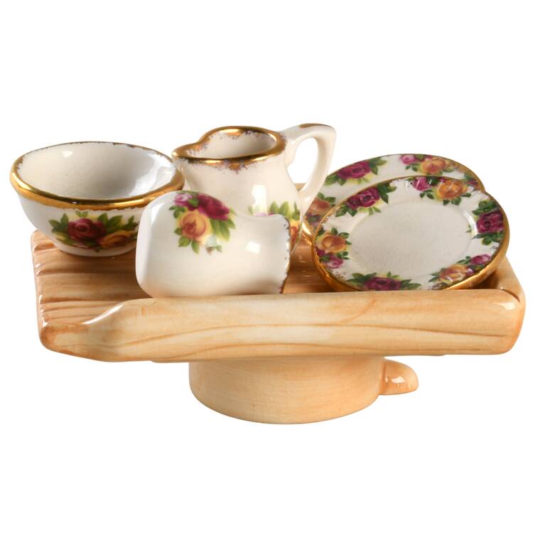 Old Country Roses Lid for Figural Teapot
