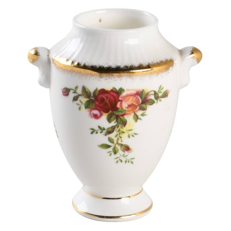 Old Country Roses 4" Urn No Lid by Royal Albert