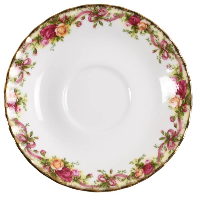 Old Country Roses Saucer for Footed Cup