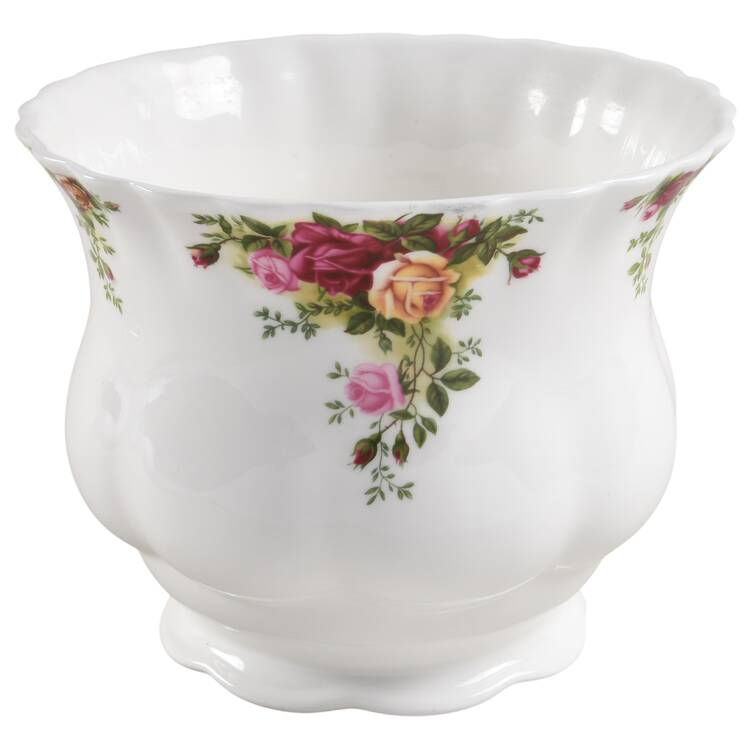Old Country Roses 5" Planter by Royal Albert