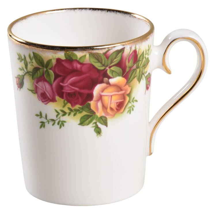 Old Country Roses Flat Demitasse Cup by Royal Albert