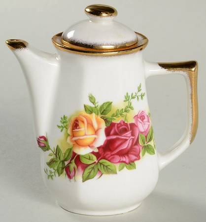 Old Country Roses Miniature Hot Water Jug & Lid