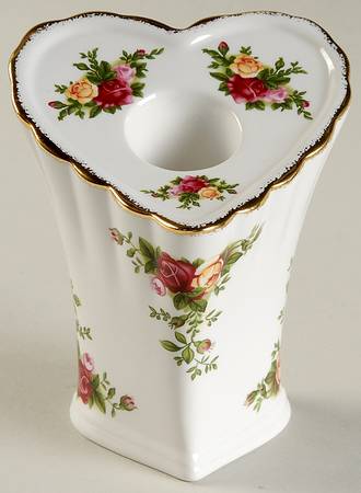 Old Country Roses 4" Candlestick by Royal Albert