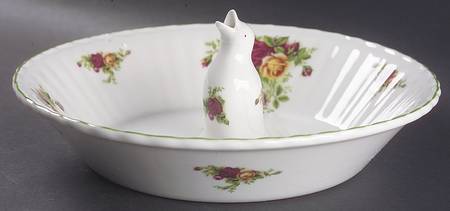 Old Country Roses 10" Pie Plate Baking & Pie Bird by Royal Albert