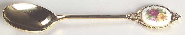Old Country Roses Five O'Clock Teaspoon by Royal Albert