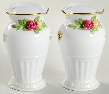 Old Country Roses Salt & Pepper Set by Royal Albert