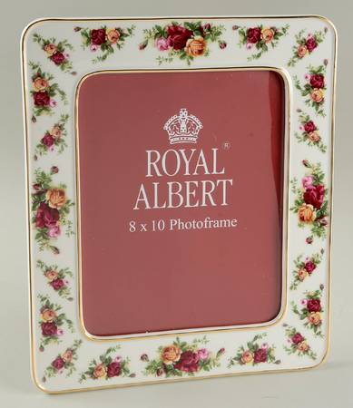 Old Country Roses Frame-Holds 8" X 10" by Royal Albert