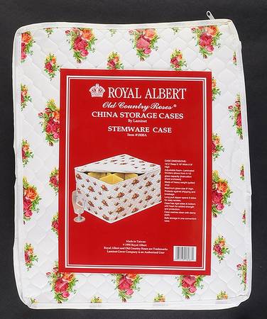 Old Country Roses Storage Bag/Case Stemware