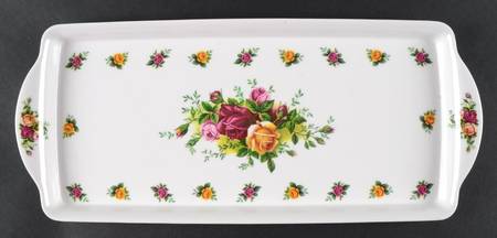 Old Country Roses 15" Rectangular Melamine Tray