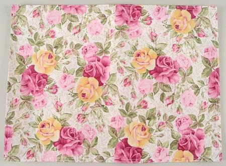 Old Country Roses Reversible Cloth Placemat