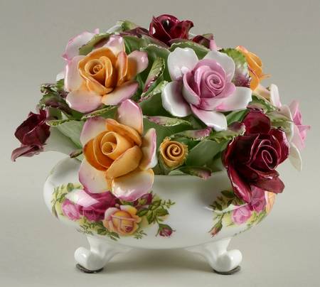 Old Country Roses Floral Cluster