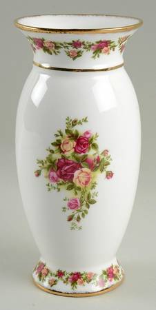 Old Country Roses 8" Vase