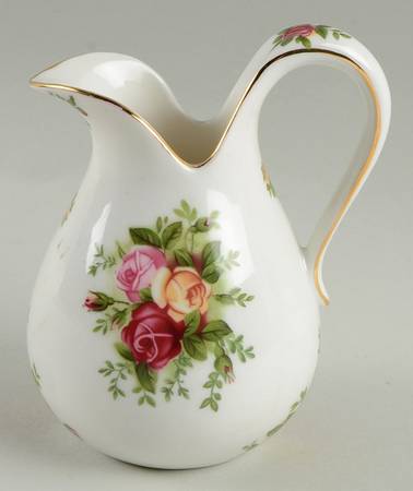 Old Country Roses Miniature Pitcher Vase