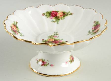 Old Country Roses Round Compote (Height X Width) by Royal Albert