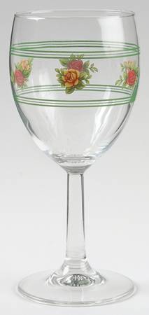 Old Country Roses 12 Oz Glassware Goblet by Royal Albert