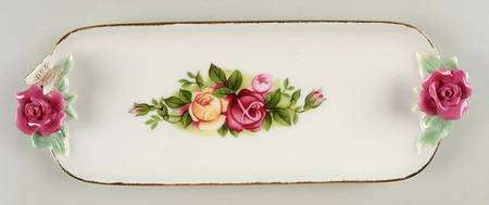 Old Country Roses Canape Tray