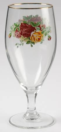 Old Country Roses 16 Oz Glassware Iced Tea