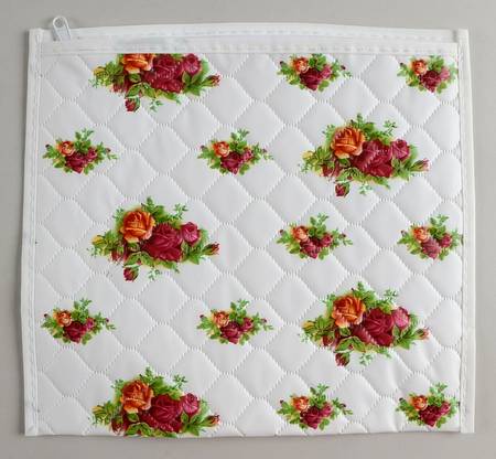 Old Country Roses Vinyl Zippered Storage Pouch
