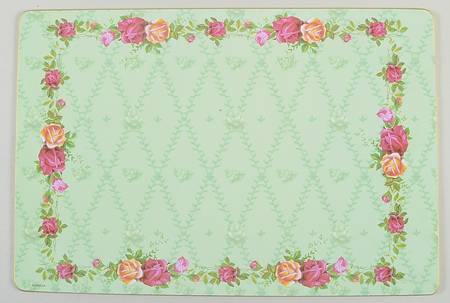 Old Country Roses Corkboard Placemat